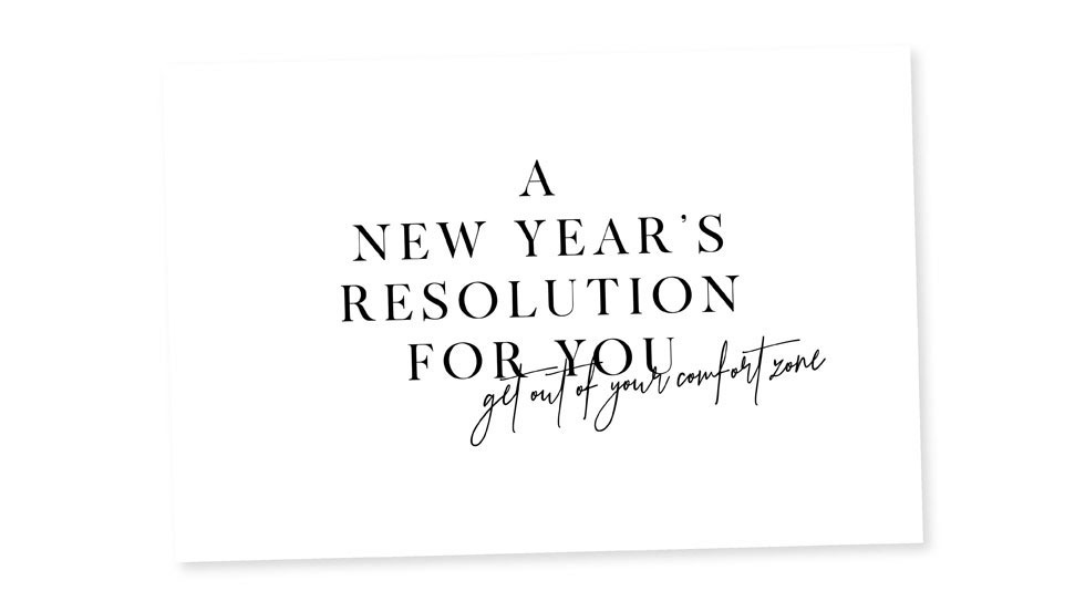 A New Year's Resolution for You!