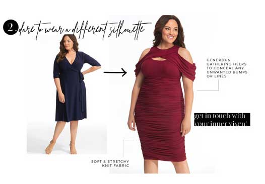 Dare to wear a different silhouette!