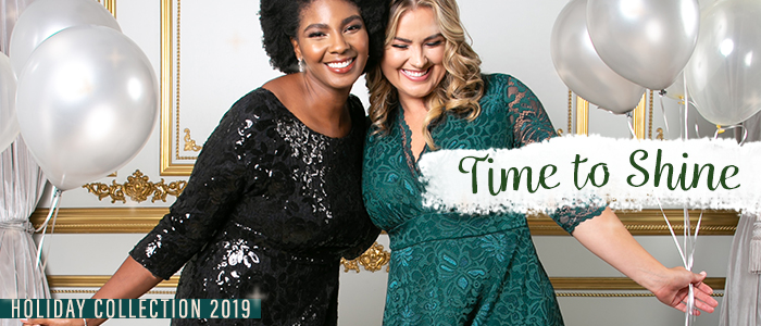 Time to Shine | Kiyonna Holiday Collection 2019